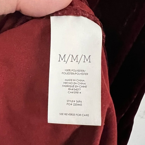 CAbi Style 3696 Velvet Grace Tribute Dress - Picture 12 of 13